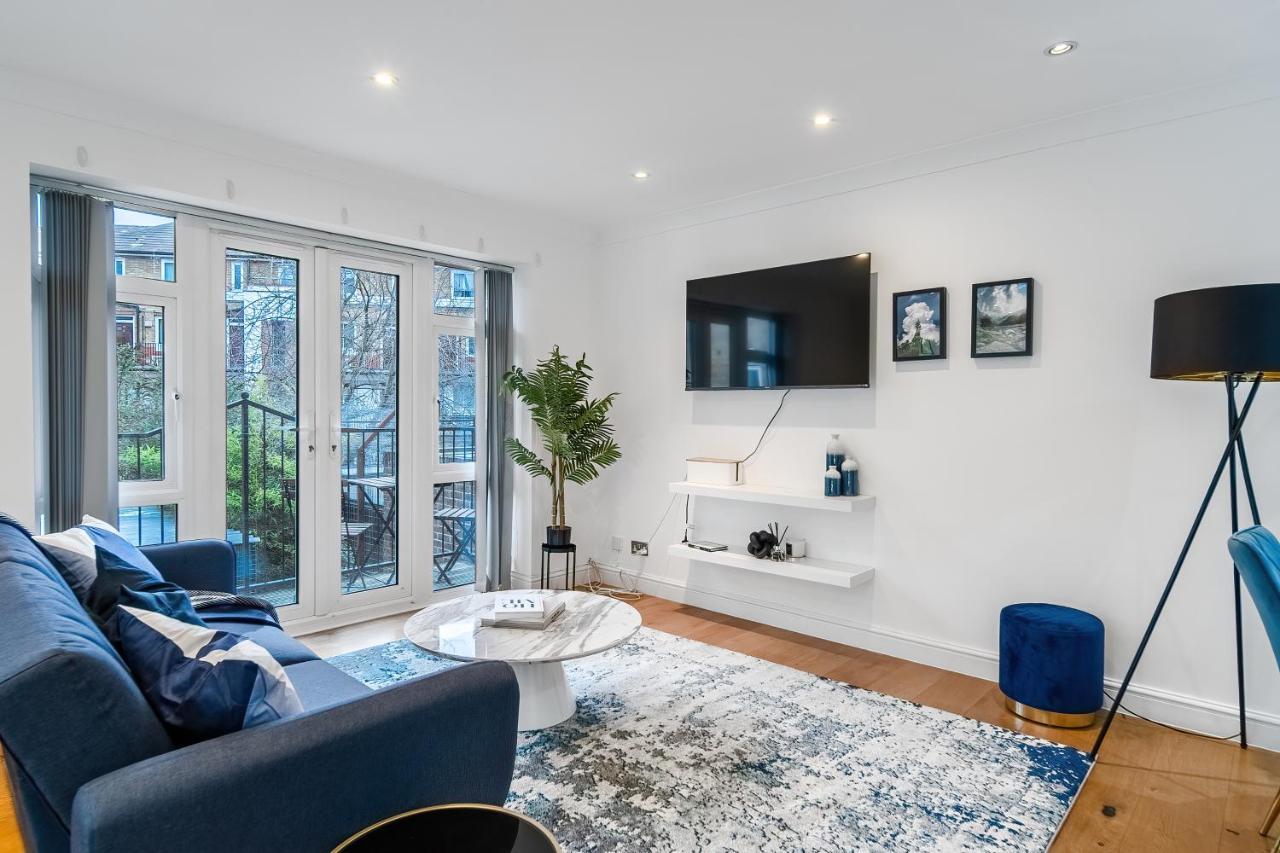 Chic 3 Bed Apartment Near London Bridge With Balcony Bagian luar foto