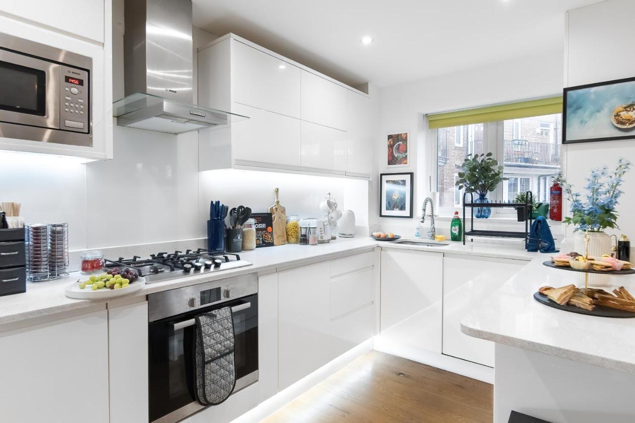 Chic 3 Bed Apartment Near London Bridge With Balcony Bagian luar foto