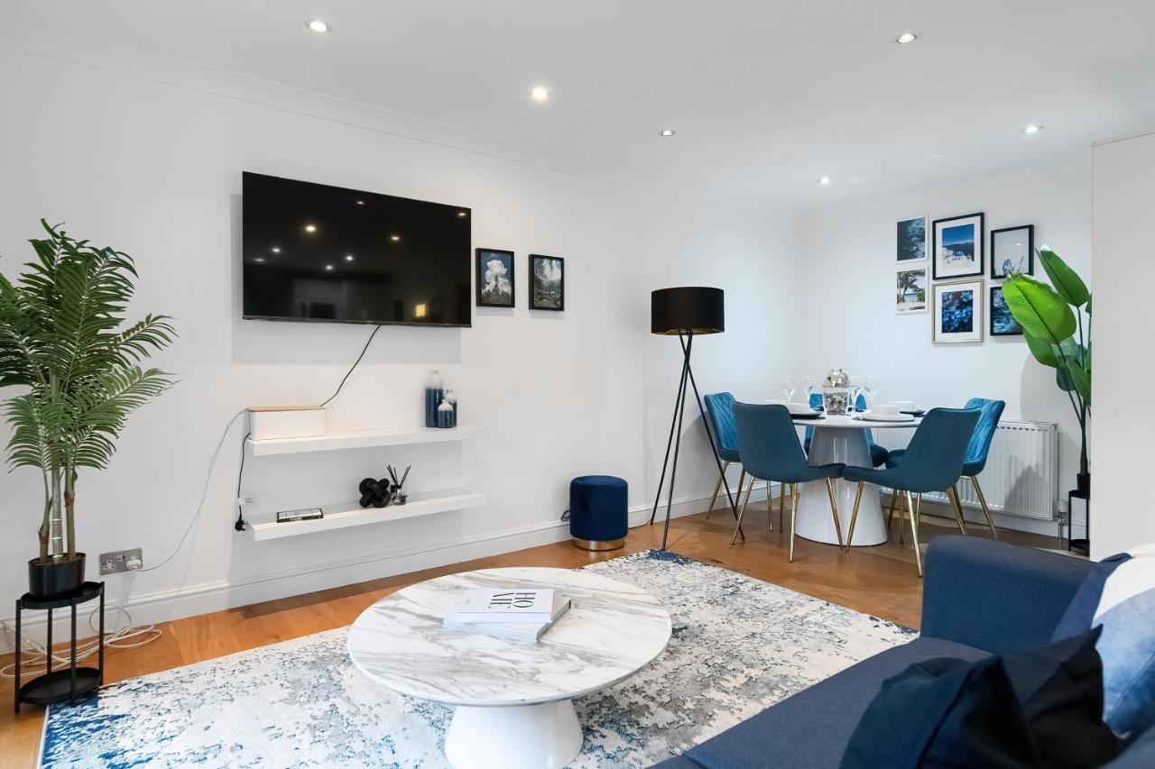 Chic 3 Bed Apartment Near London Bridge With Balcony Bagian luar foto